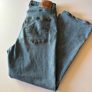 Levi's Women's High Rise Cropped Light Blue Jeans, Sz 31, fit a little smaller